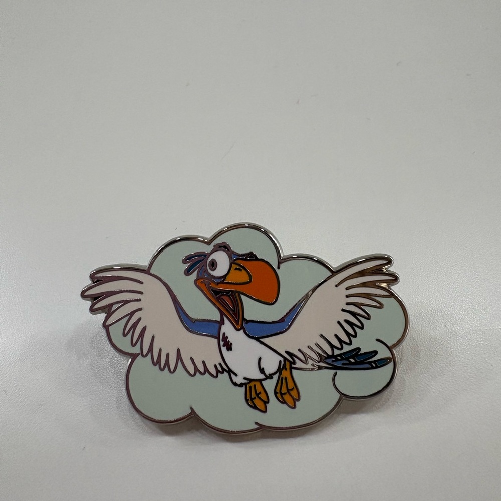 Disney Orange-Beaked White Seagull Enamel Pin